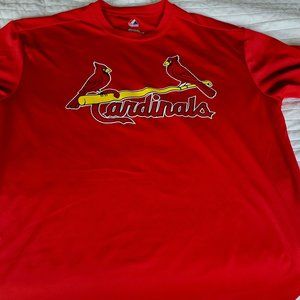 St. Louis Cardinals Cool Base Majestic Shirt XL